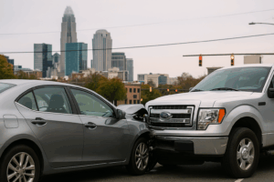 Determining fault charlotte car accident