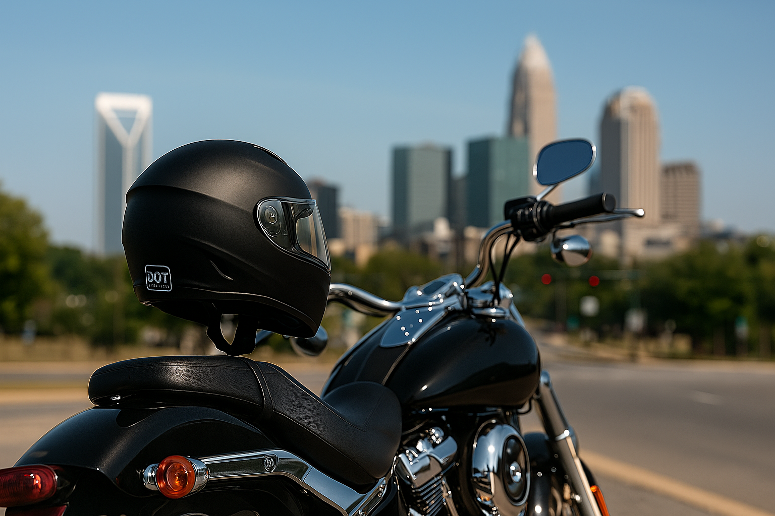 Motorcycle Safety and Helmet Laws in Charlotte, NC